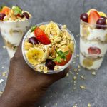 Fruityyoghurt parfait
